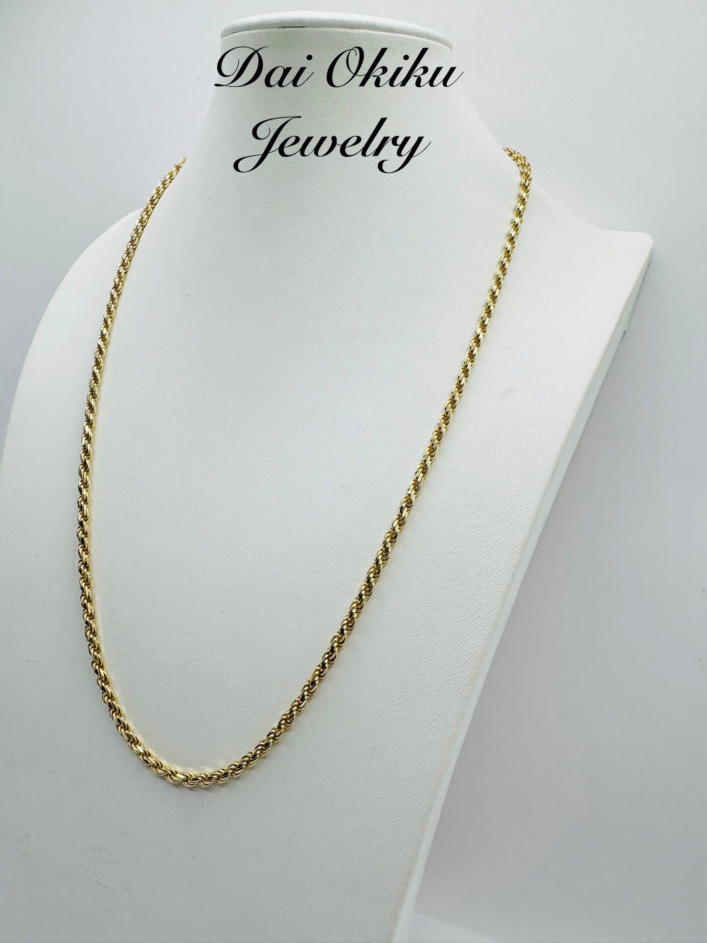 4mm 26" Diamond Cut Rope