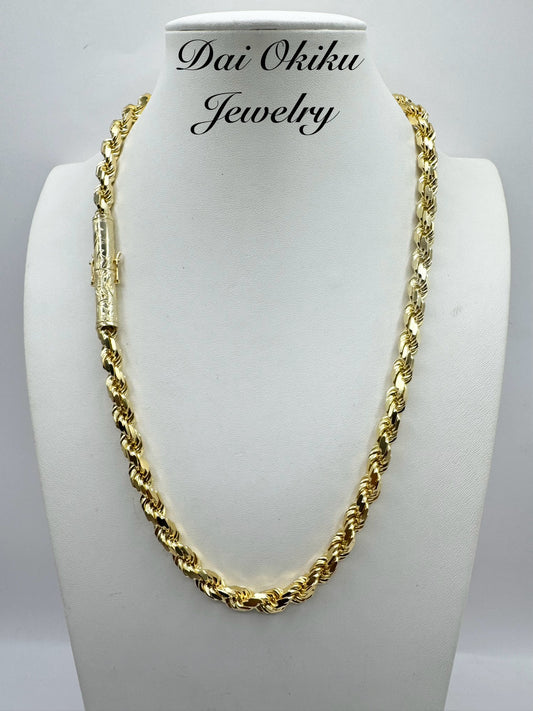 Custom 8mm 26” Diamond Cut Rope with Custom Barrel Lock