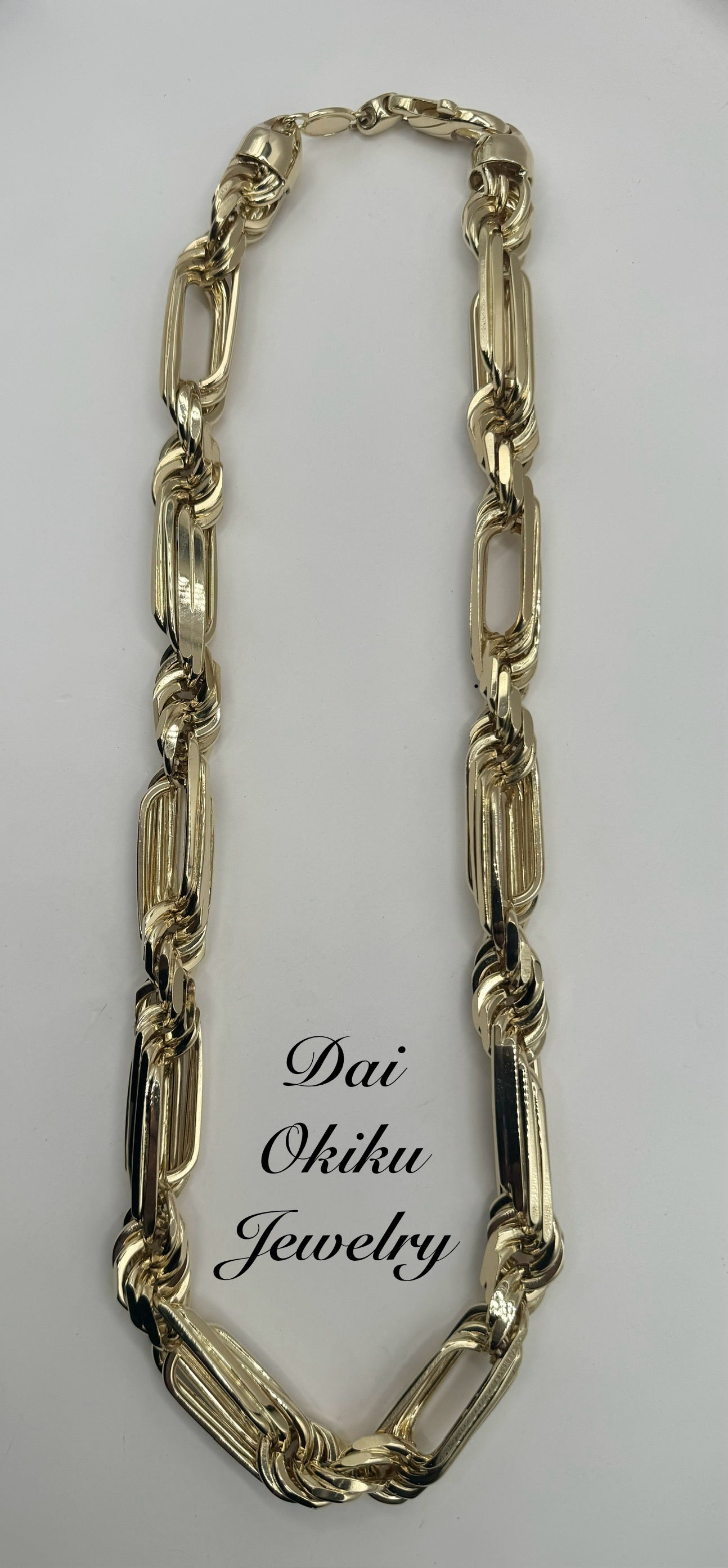 20mm 32" 14k Solid Italian Milano