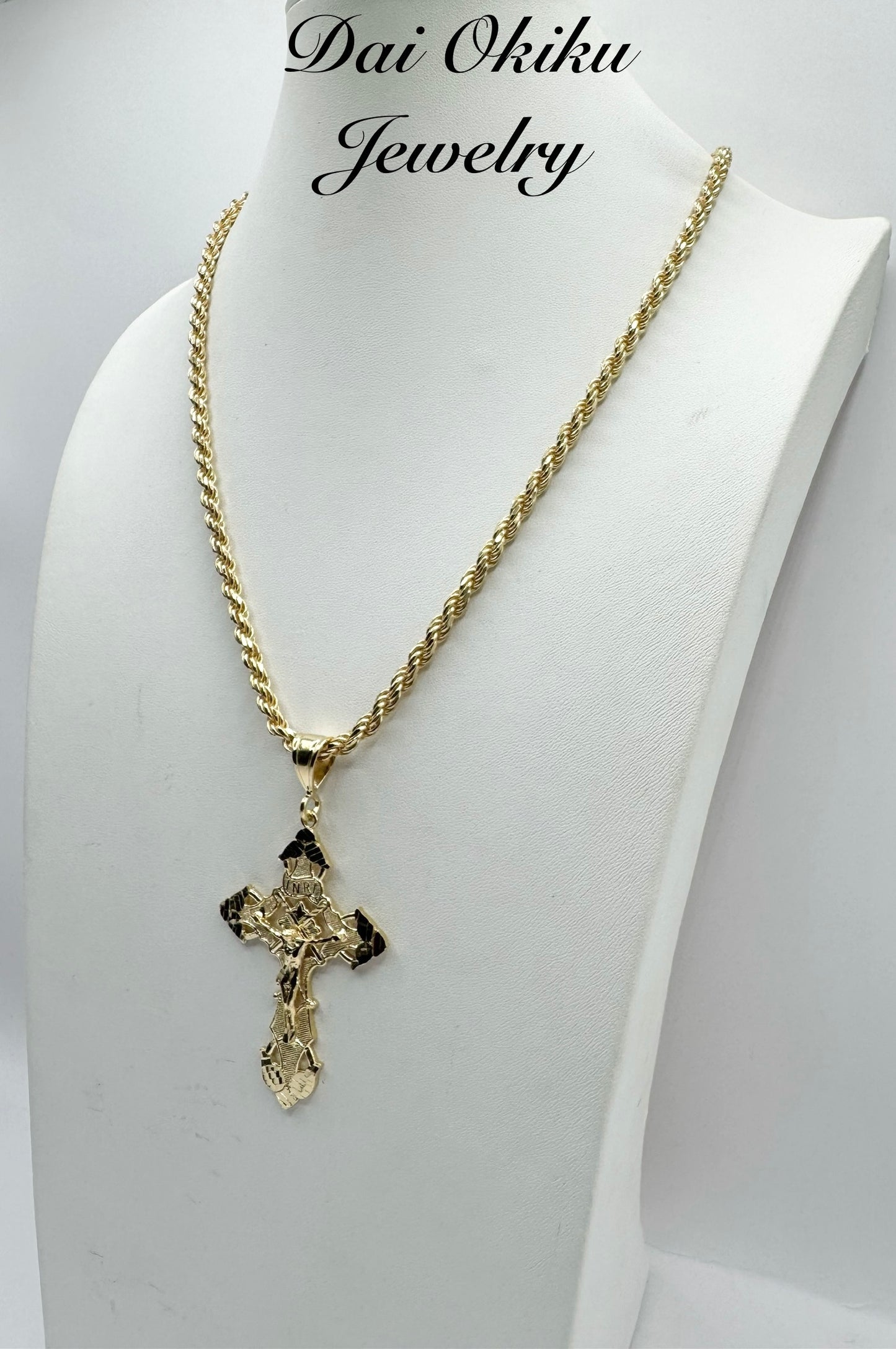 5mm Diamond Cut Rope with Pendant