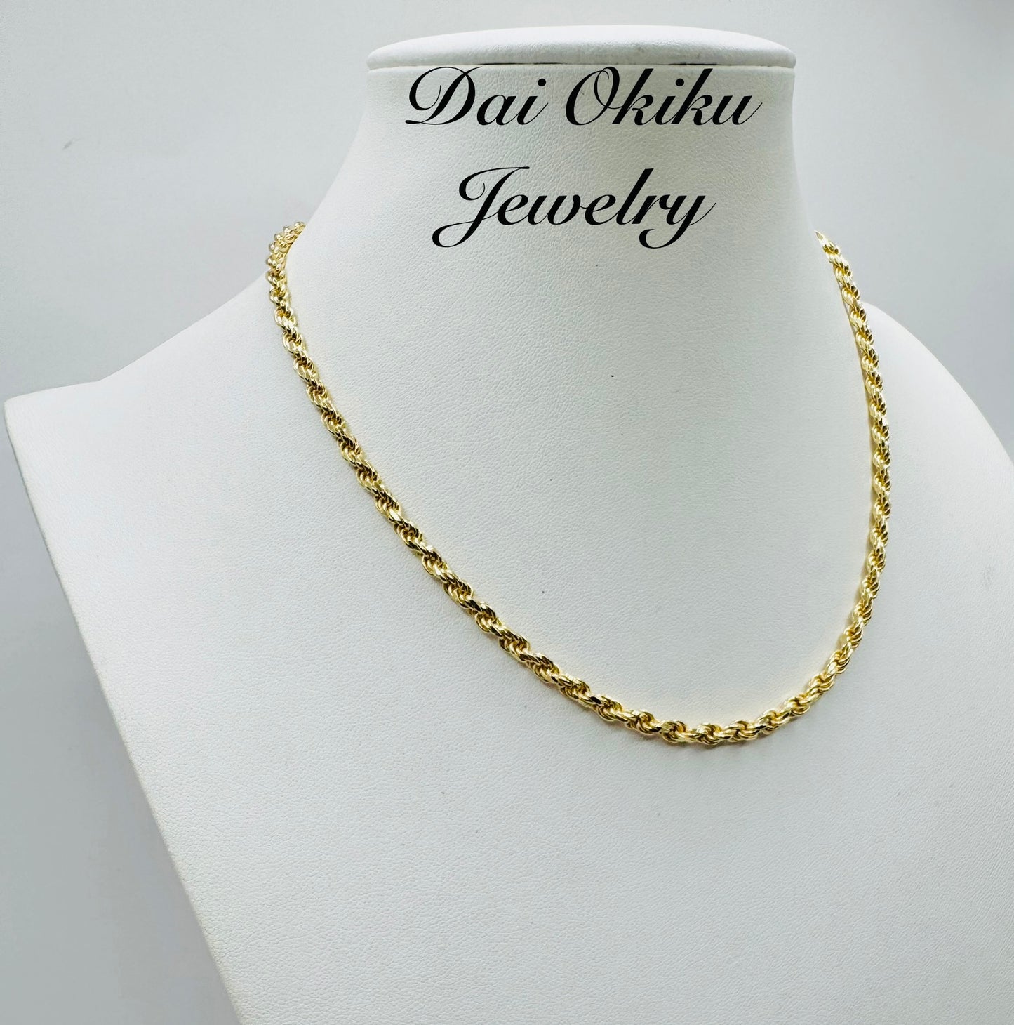 4mm 16" Diamond Cut Rope