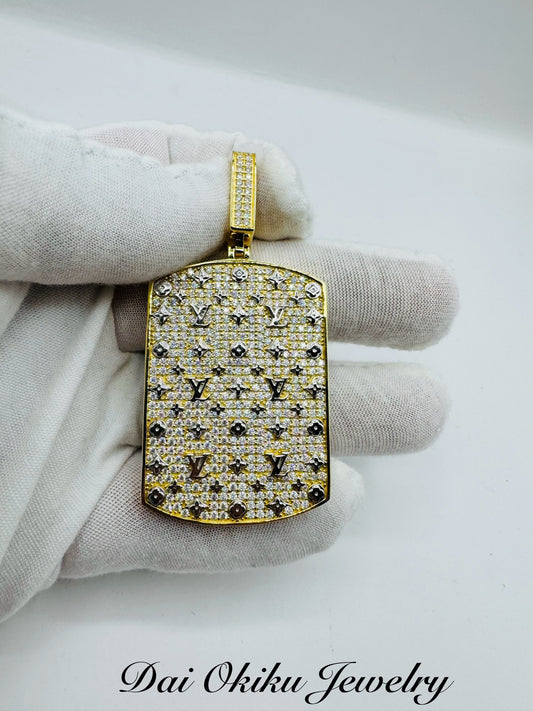 LV Diamond Pendant