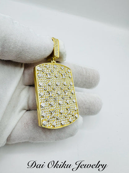 LV Diamond Pendant