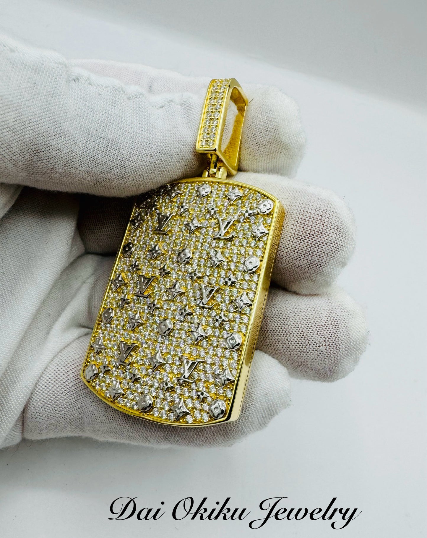 LV Diamond Pendant