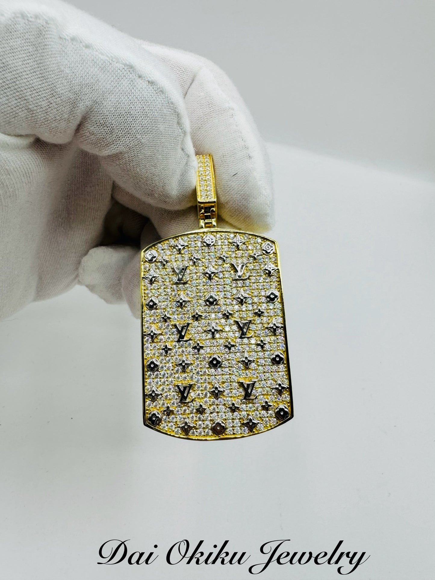 LV Diamond Pendant