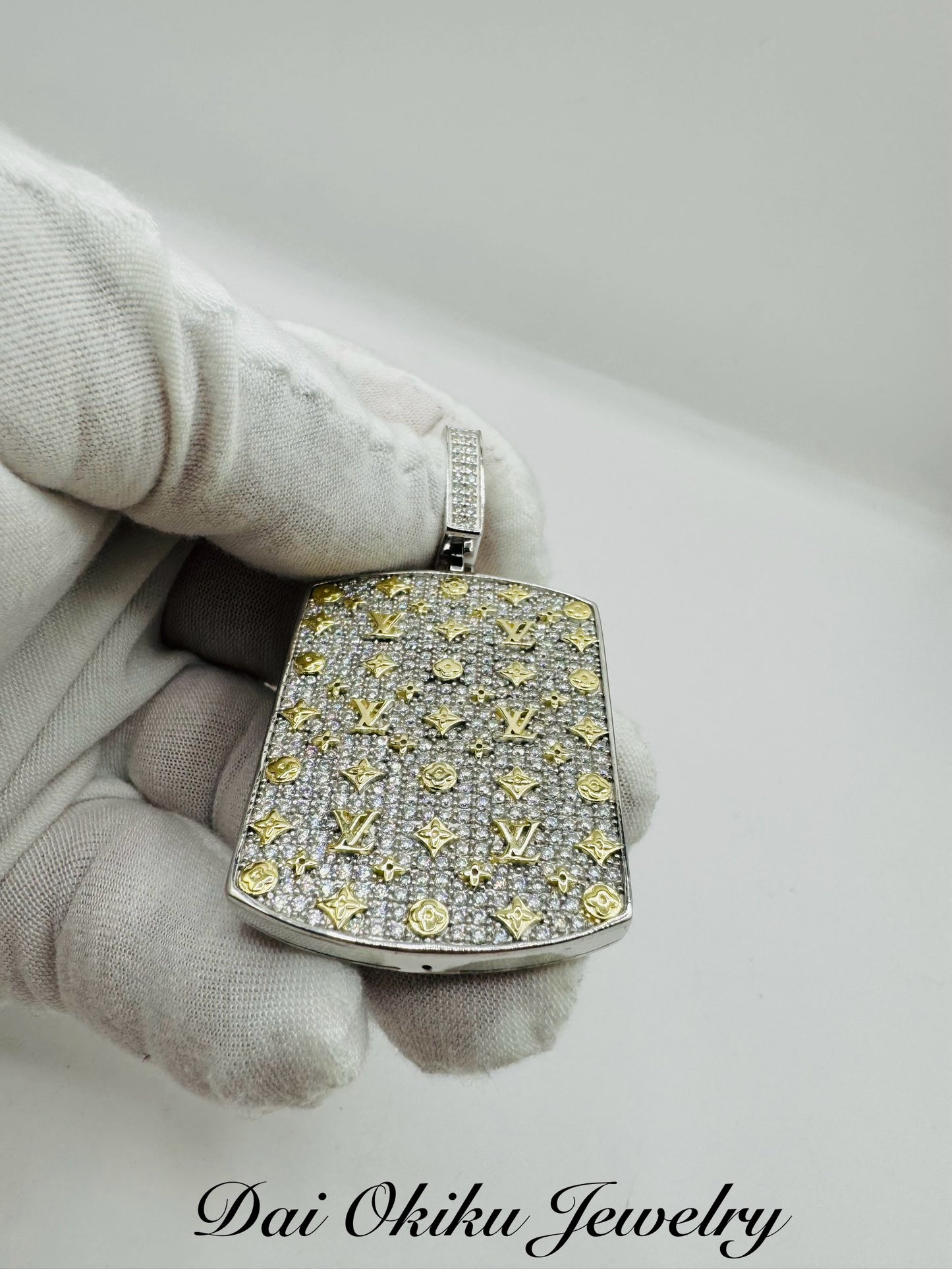 LV Diamond Pendant