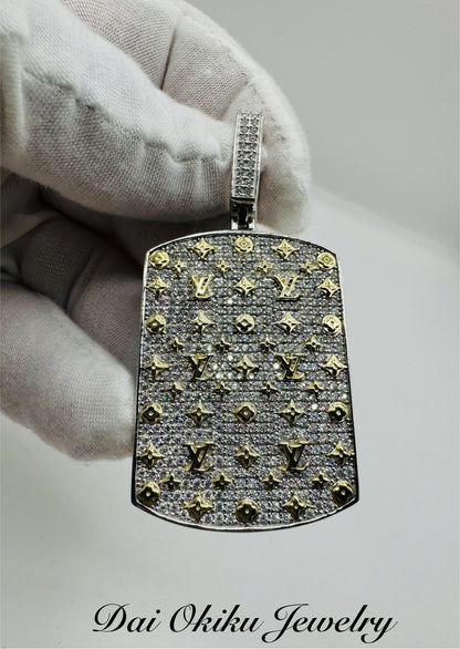 LV Diamond Pendant