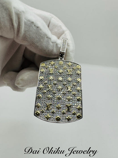 LV Diamond Pendant