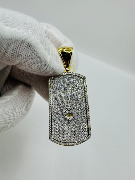 Crown Diamond Pendant