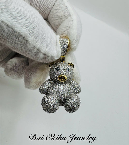 Teddy Diamond Pendant