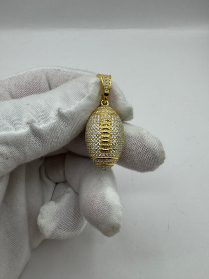 Football Diamond Pendant