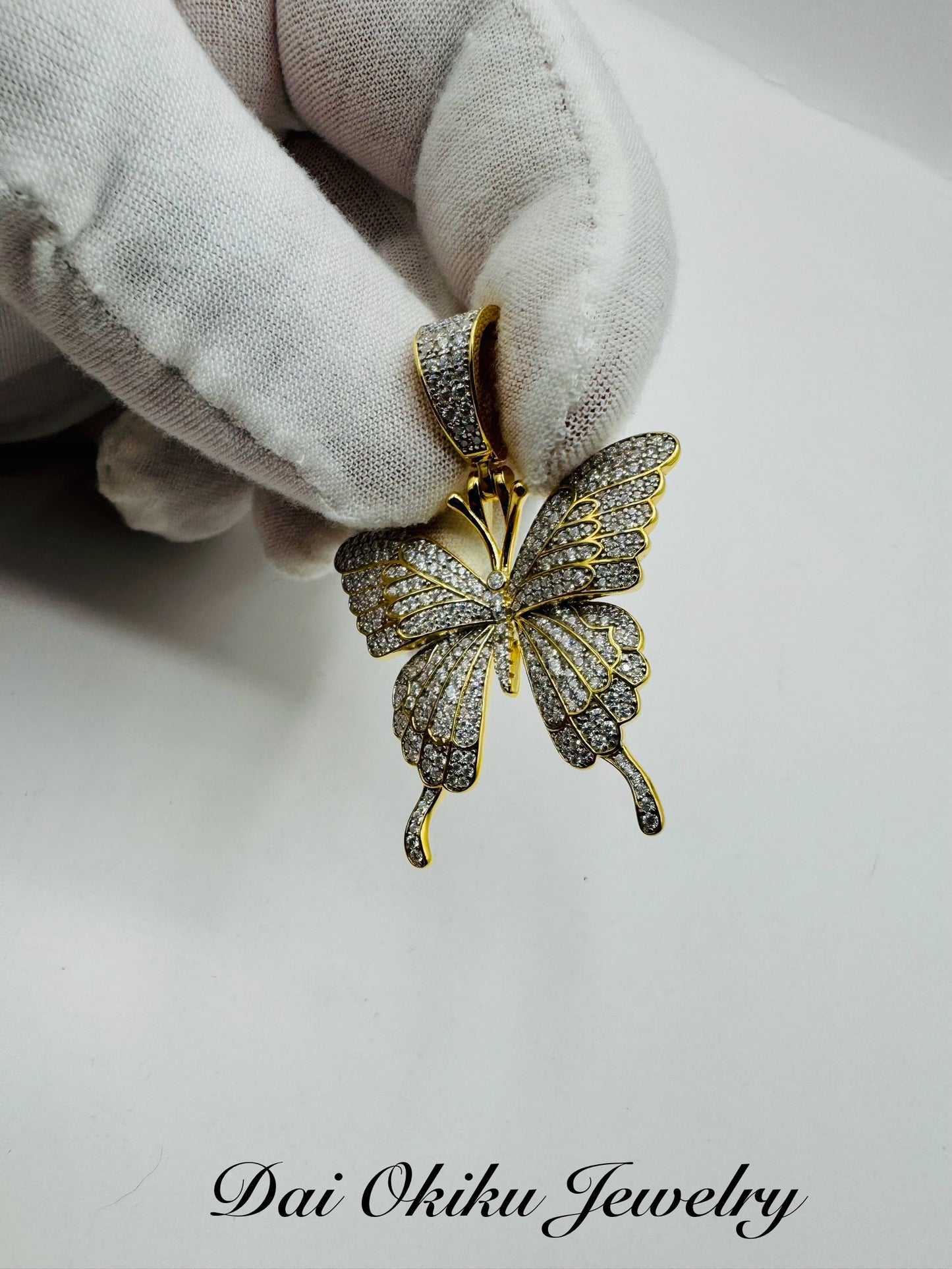 Butterfly Diamond Pendant