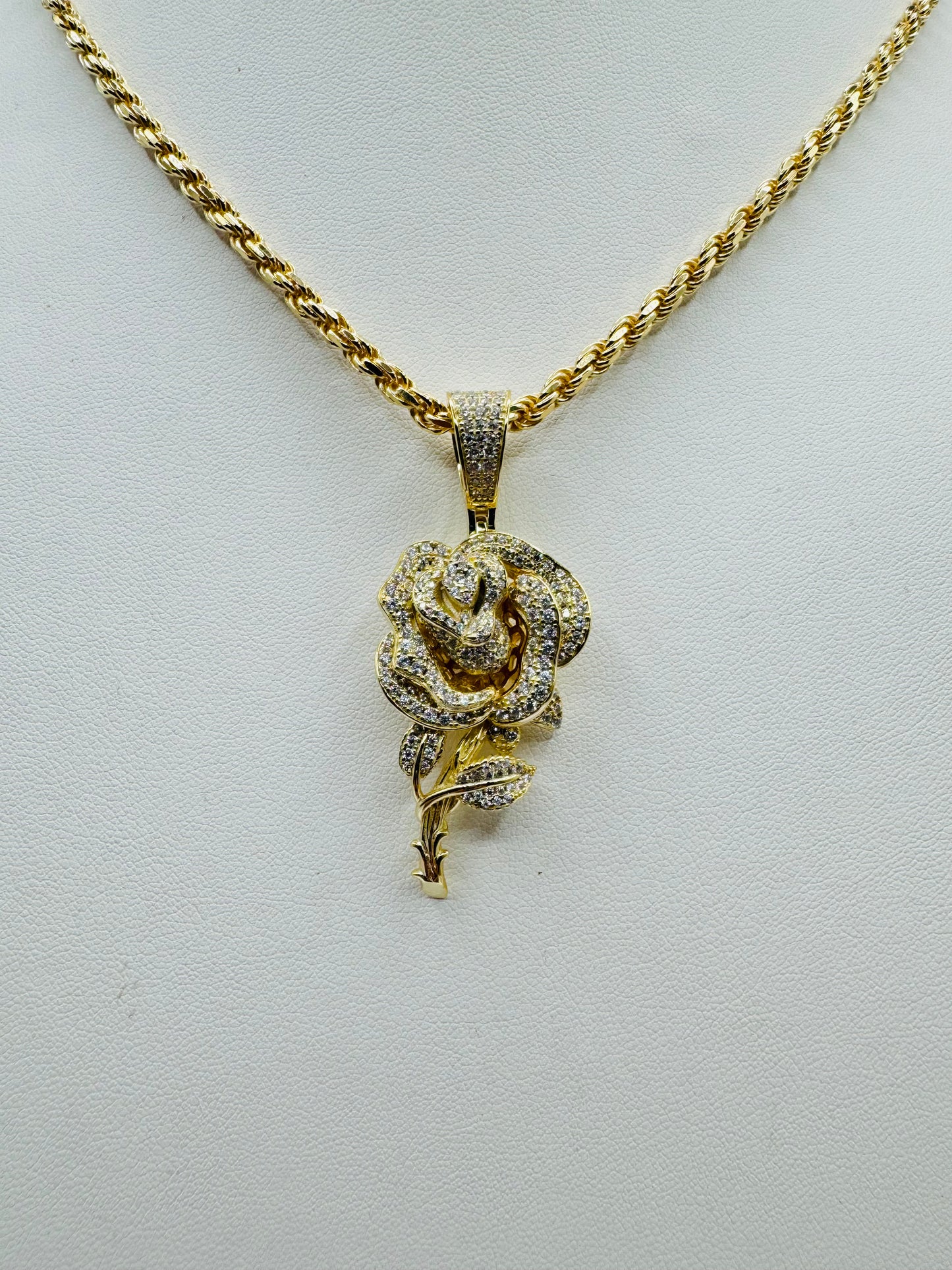 Rose Diamond Pendant