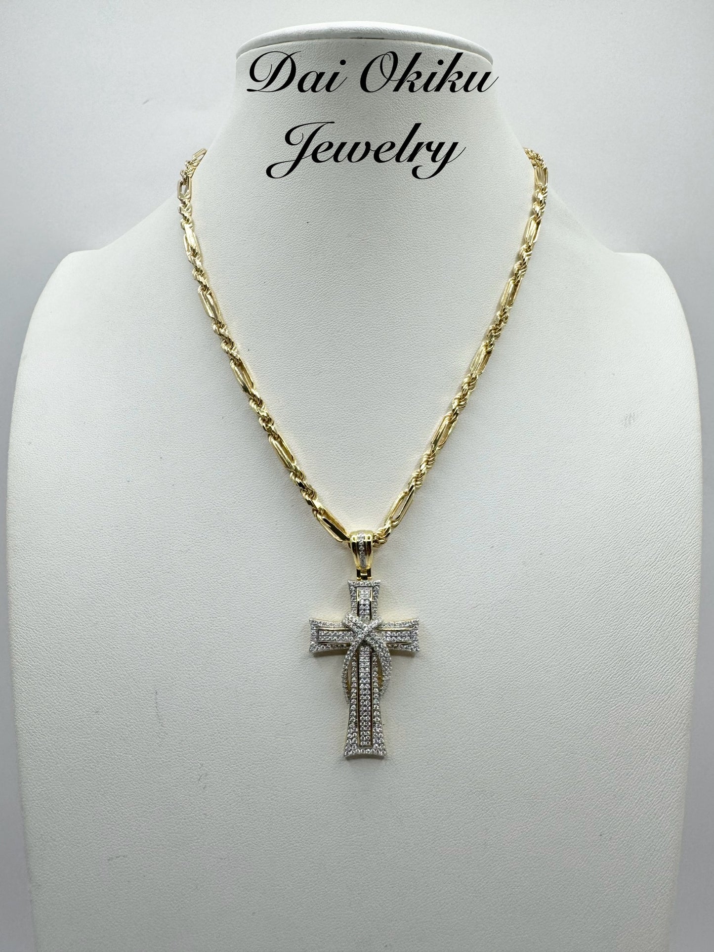 Diamond Cross Pendant