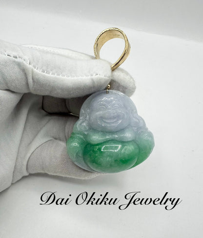 Natural Jade Buddha Pendant