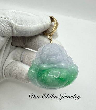 Natural Jade Buddha Pendant