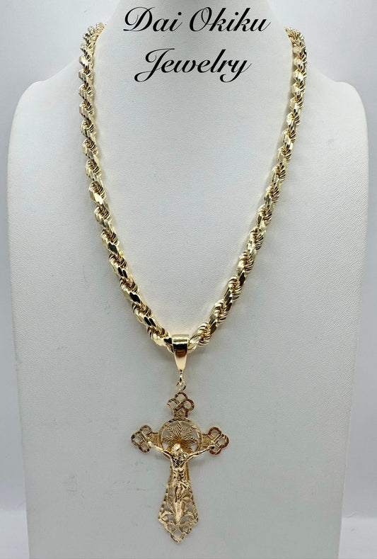 Crown Cross Pendant