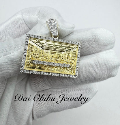 Diamond Last Supper Pendant