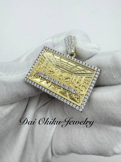 Diamond Last Supper Pendant