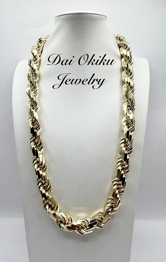 Custom 18mm 32” Diamond Cut Rope Continuous
