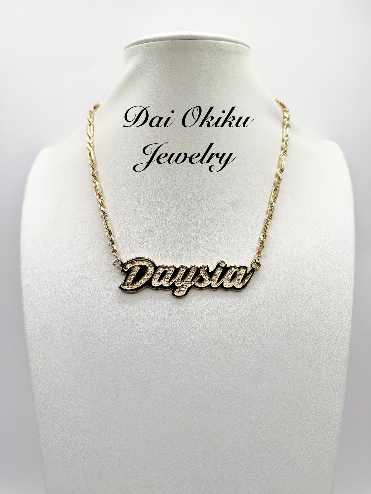 Custom Name Cutout Pendant