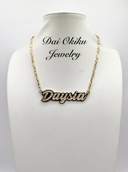 Custom Name Cutout Pendant