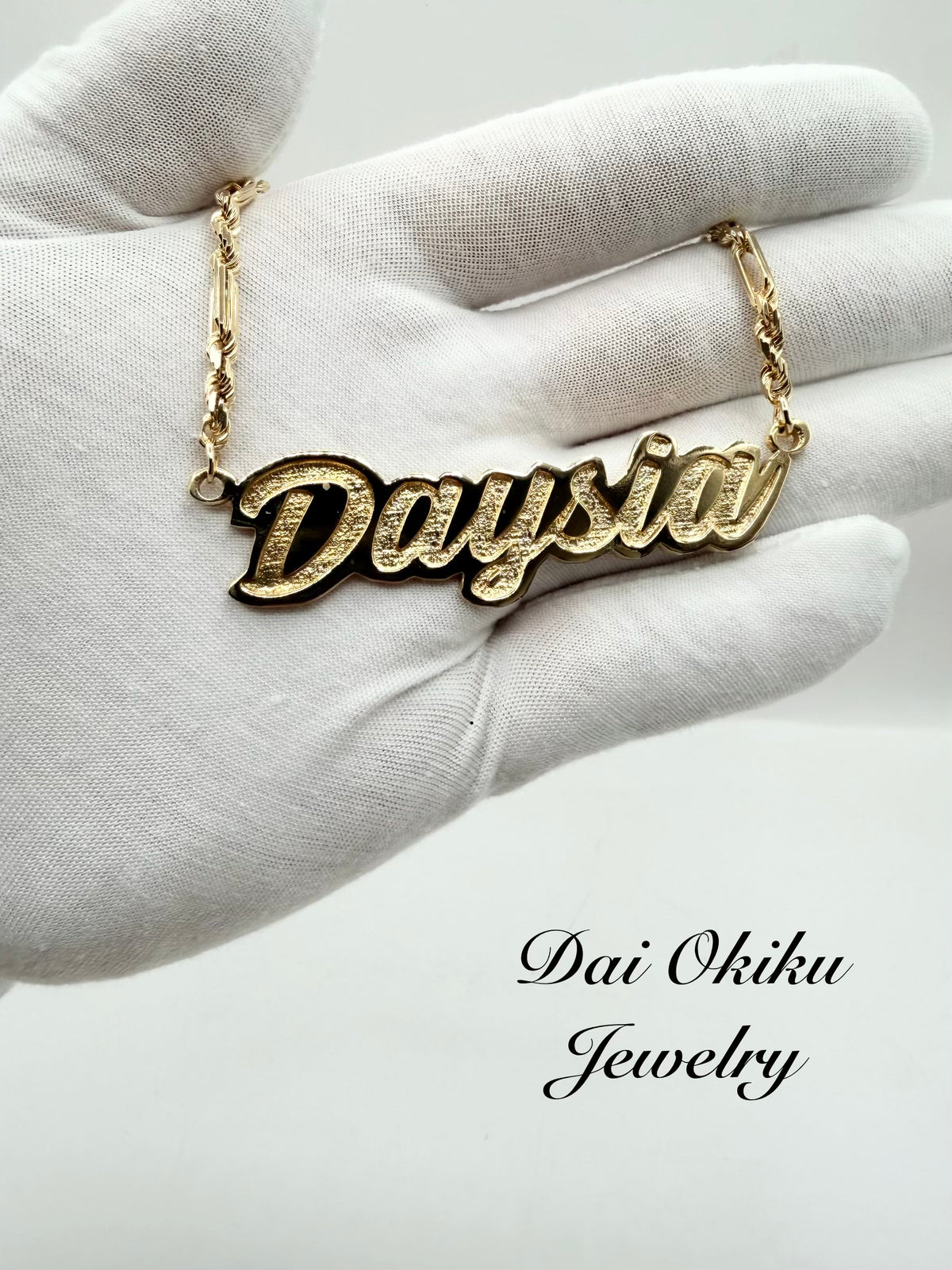Custom Name Cutout Pendant