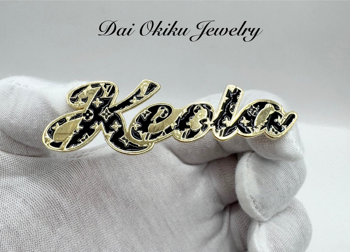 Custom Name Cutout Pendant
