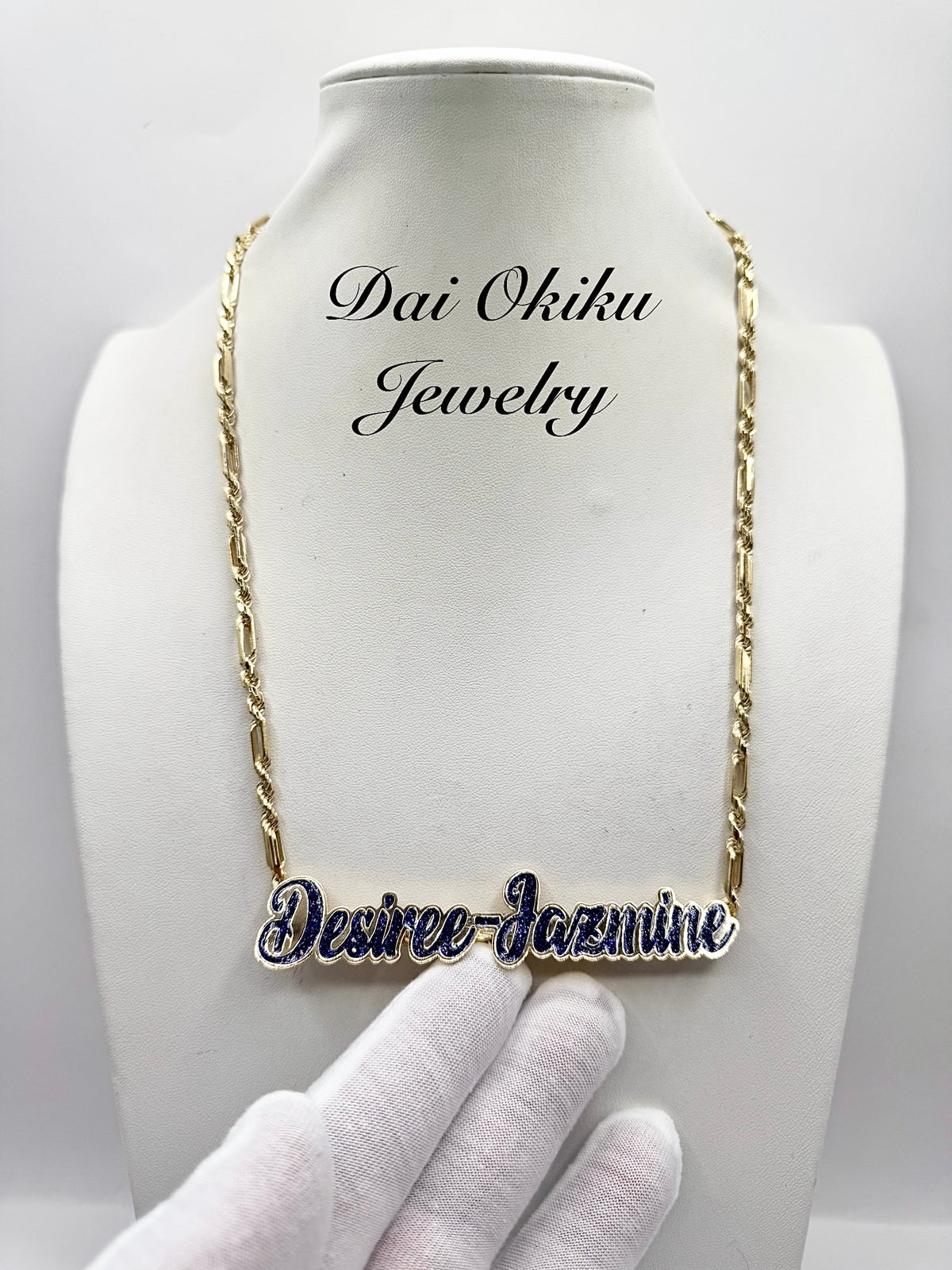 Custom Name Cutout Pendant