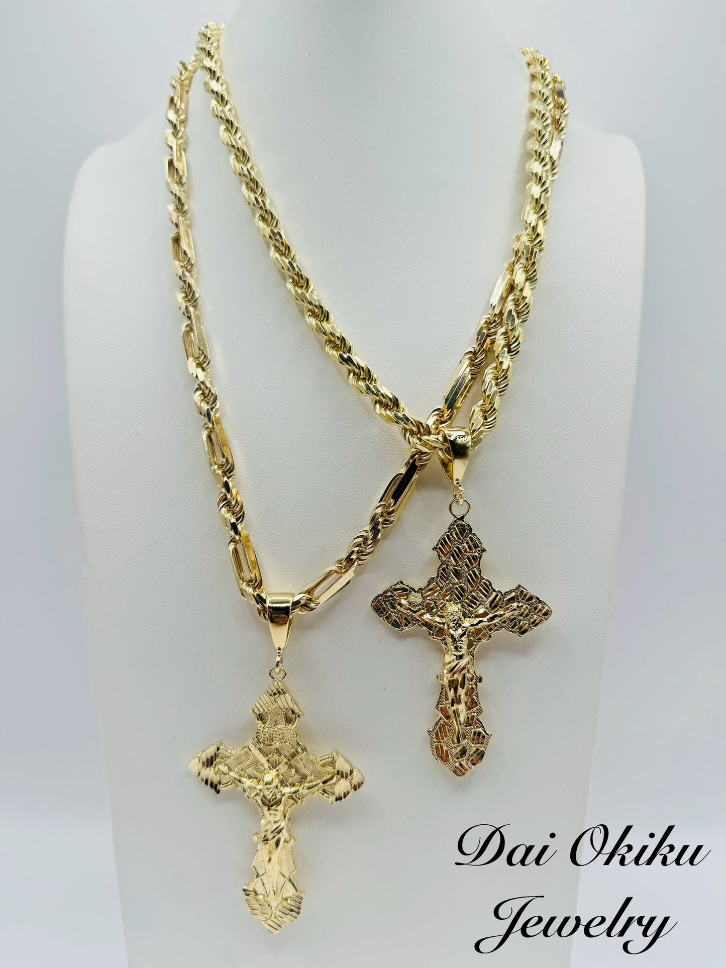 Double Sided Inri Cross