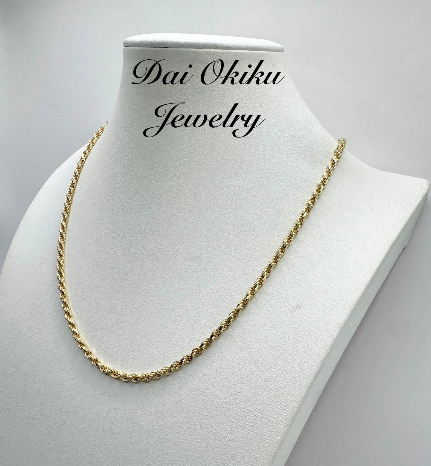 3.5mm 18" Diamond Cut Rope