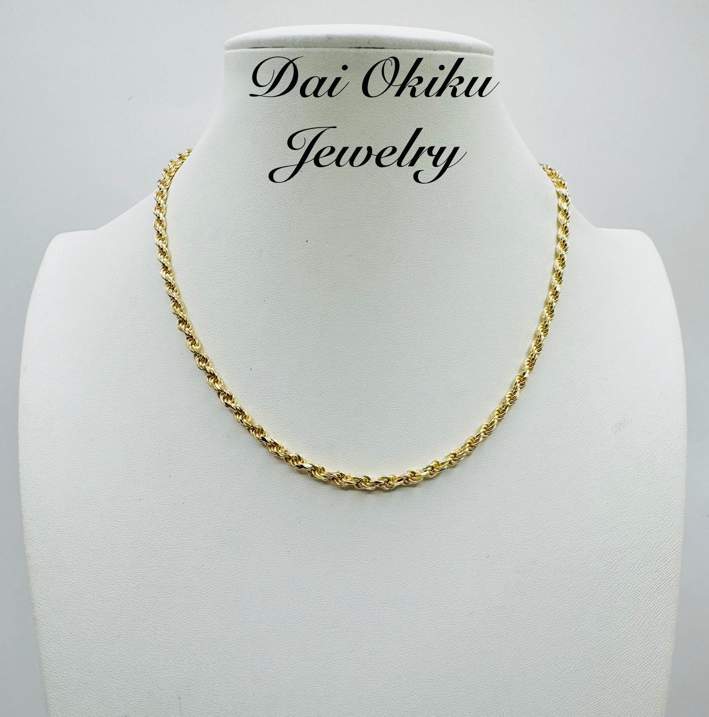 3.5mm 16” Diamond Cut Rope