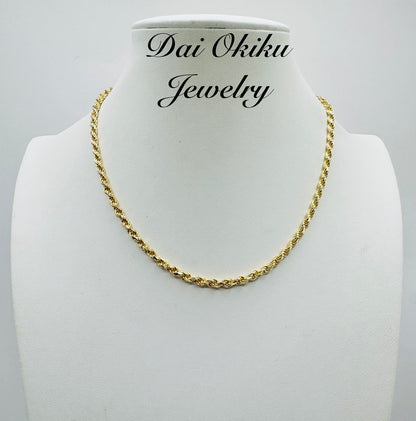 3.5mm 16” Diamond Cut Rope