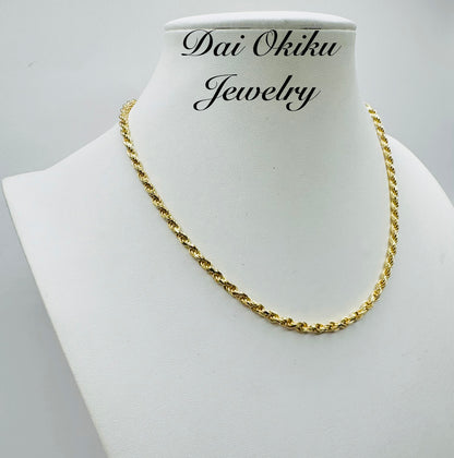 3.5mm 16” Diamond Cut Rope