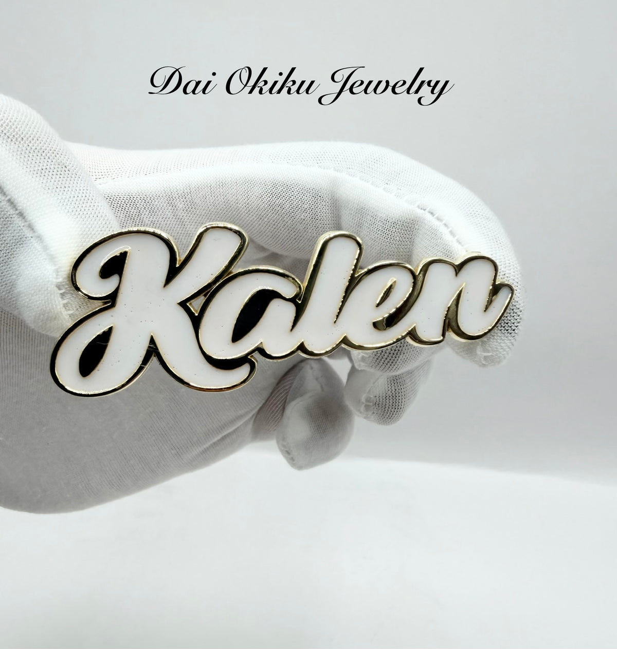 Custom Name Cutout Pendant