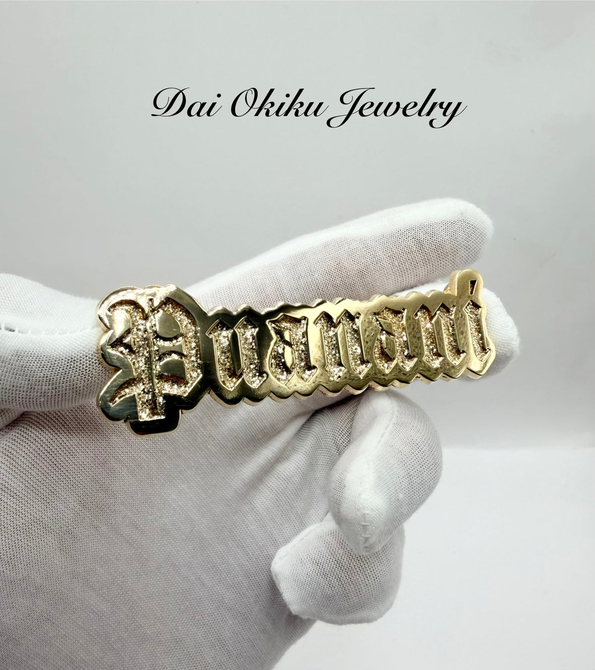 Custom Name Cutout Pendant
