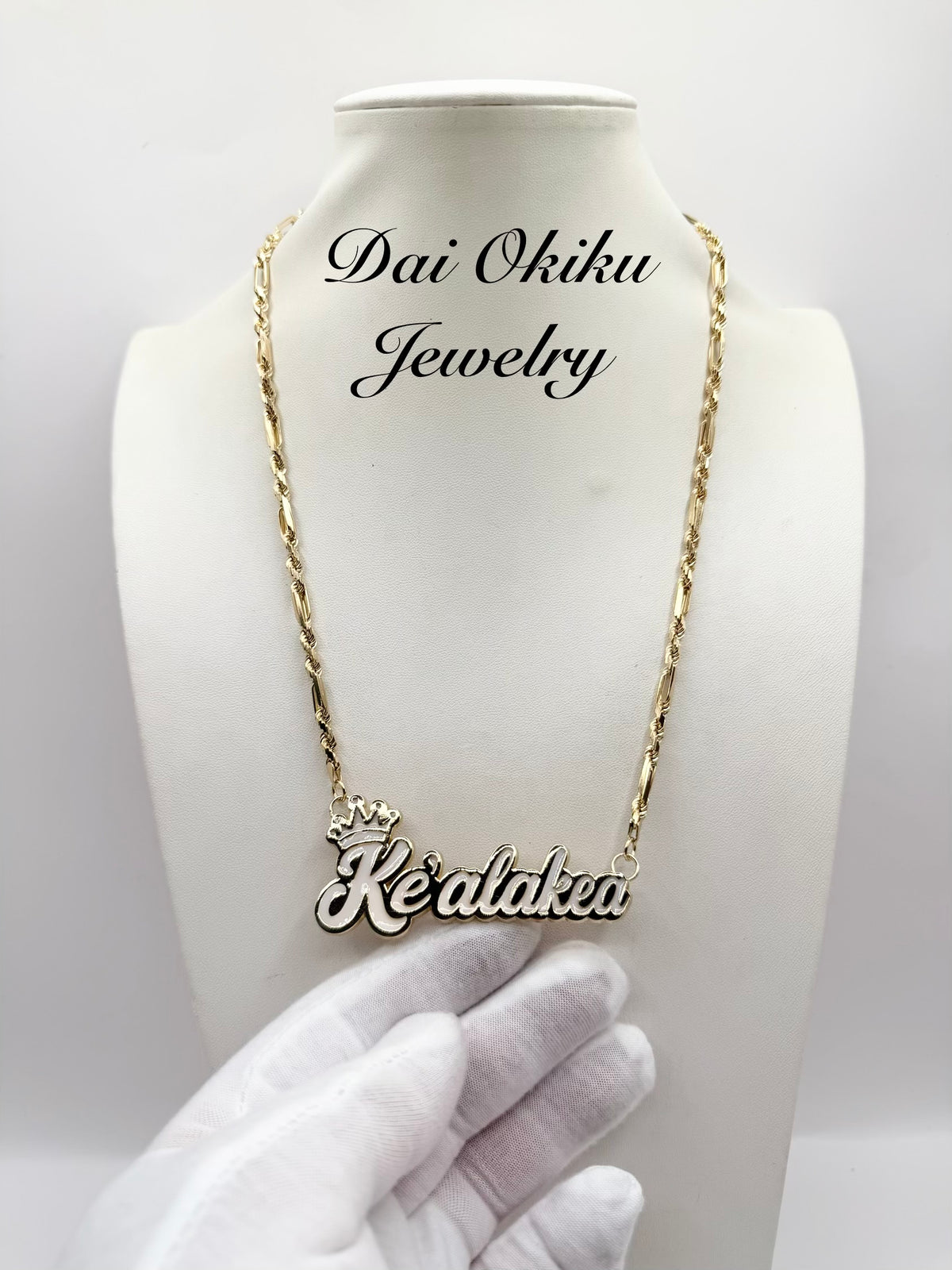 Custom Name Cutout Pendant