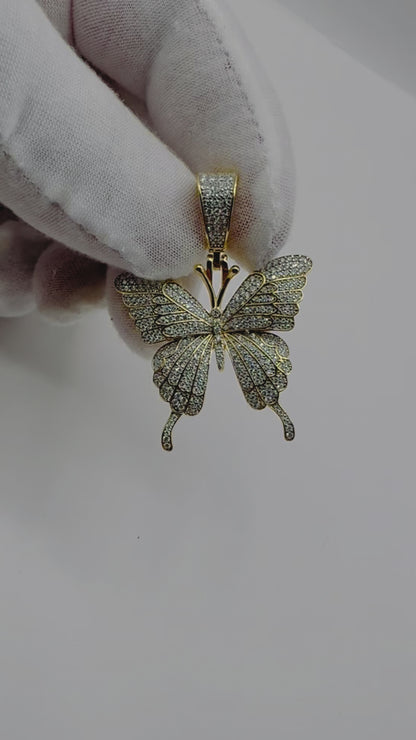 Butterfly Diamond Pendant