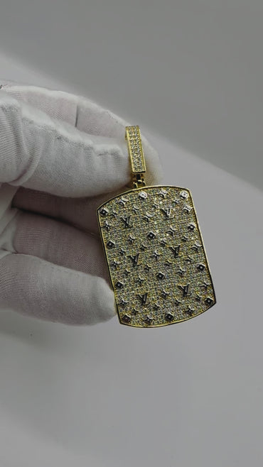 LV Diamond Pendant