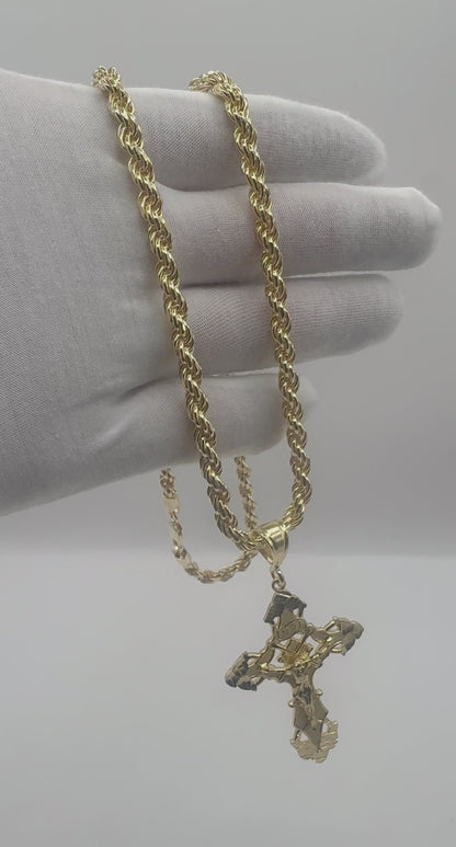 6mm Diamond Cut Rope with Pendant