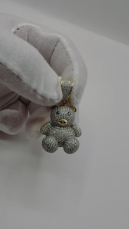 Teddy Diamond Pendant