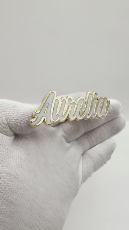 Custom Name Cutout Pendant