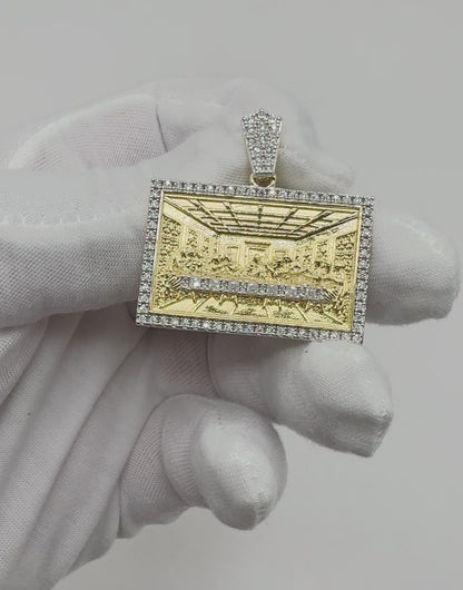 Diamond Last Supper Pendant